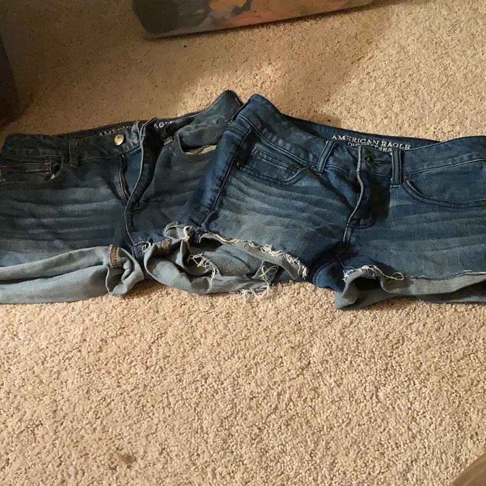 2 pairs of AE shorts